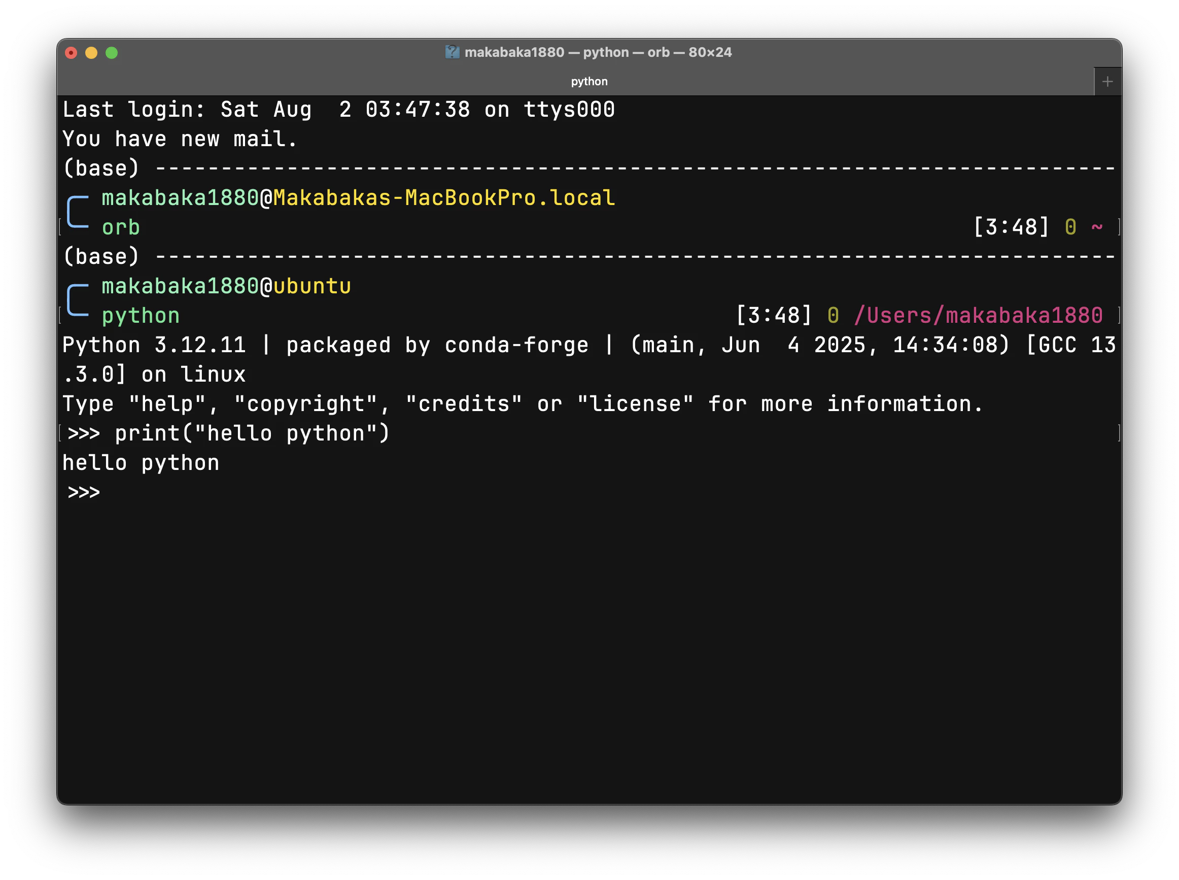 Python的REPL